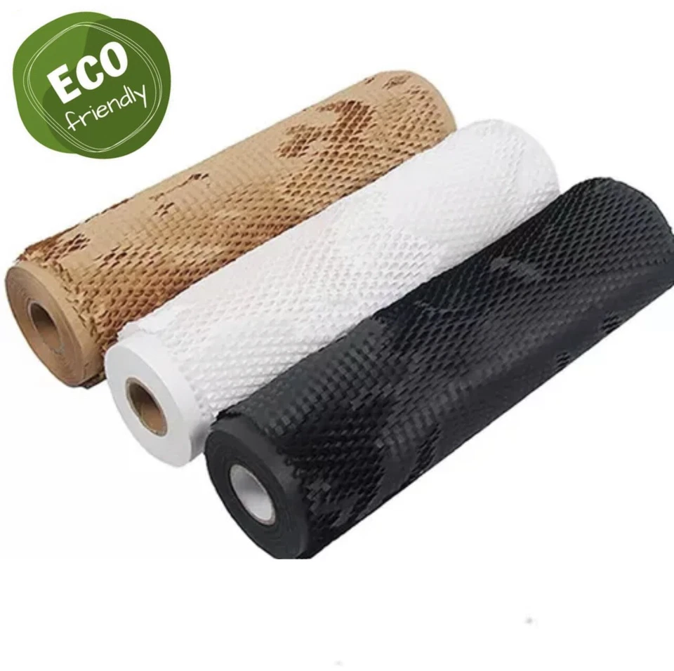 HONEYCOMB PAPER Eco Friendly Honeycomb Cushioning bubble wrap roll Packing Kraft paper