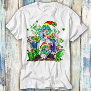 T-Shirt Hippie Zwergkrawatte gefärbt Hippie Klee St. Patrick Geschenk Top Unisex 1158 - Bild 1 von 2
