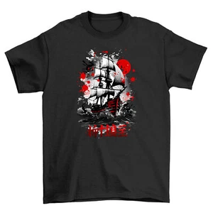 Camiseta Black Ship Anime - ¡Navegando hacia la frescura! Desata a tu pirata interior con - Imagen 1 de 46