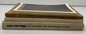 Mao Tse-Tung Lot of 4 Books Ideology Maoism Philosophy Analysis - Picture 1 of 19