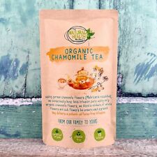 Chamomile Tea Bags Organic • 100% Pure Organic Chamomile Flowers • PLASTIC-FREE