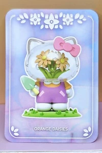 Might Jaxx Azuma Makoto X Hello Kitty Flower Series Blind Box Orange Daisies - Picture 1 of 2