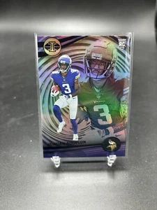 Jordan Addison Rookie 2023 Panini Illusions Base RC Minnesota Vikings #73 - Picture 1 of 2