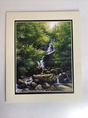 Torc Waterfall; Killarney, County Kerry, Poster Art Print, Waterfall G Barry - Image 1 of 4