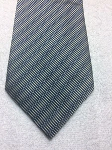 ALFANI CORBATA HOMBRE GRIS Y AZUL 4 X 59 NUEVA SIN ETIQUETAS - Imagen 1 de 4