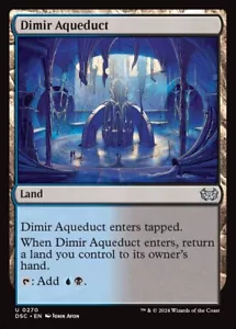 MTG Dimir Aqueduct ** Duskmourn: House of Horror Commander ** English (NM) - Picture 1 of 2