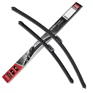Front Wiper Blades fits: NISSAN Terrano SUV (D10) 2016-onwards | HQ AUTOMOTIVE W - Picture 1 of 6