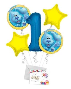 Ramo Globo Feliz Cumpleaños Blue's Clues (5 Globos), 1º a 9º| Viva Party - Imagen 1 de 40