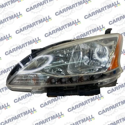 2013-2015 Nissan Sentra Left Driver Headlight Headlamp Halogen AFTERMARKET Foto 1 de 4