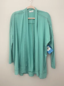 Columbia PFG Womens Open-Front Knit Cover Up Wrap UPF 50 size S.  #114 - Picture 1 of 11