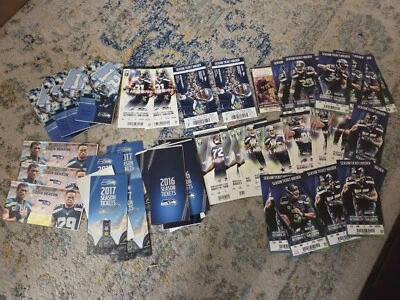 Lot of Used Collectible Seattle Seahawks Washington Huskies Tickets 2014-2018 - Image 1 of 4