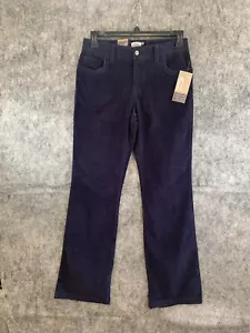 Izod Big Boys Pants Size 8 Corduroy Navy Blue Bootcut NWT Orig. $44 - Picture 1 of 12