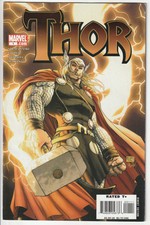 2007 THOR #1 Turner Variant Marvel Comics Bag/Board Mighty Straczynski 