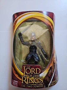 Figura El Señor de los Anillos Las Dos Torres EOMER CON ATAQUE DE ESPADA 2002 6" TOY BIZ - Imagen 1 de 11