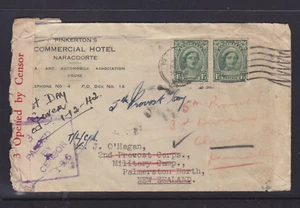 WOW!!! FDC 1942!!!! RARO!!! Y EN CORREO CENSOR, EN UNA CUBIERTA DE ANUNCIO ¿QUÉ ELS?? - Imagen 1 de 2