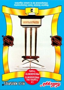 1992-93 Kellogg's Trophies Presidents' Trophy #2 - Picture 1 of 2