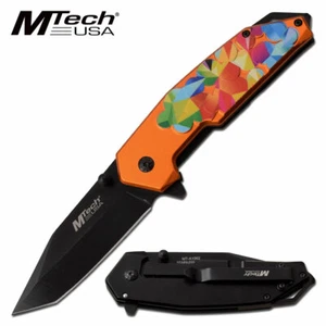 MTECH USA MT-A1062BK MT-A1026BL MT-A1026OR SPRING ASSISTED KNIFE - Picture 1 of 6
