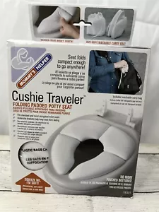 Padded Potty Seat Mom’s Helper Cushie Traveler Folding Washable Carry Bag Travel - Picture 1 of 6