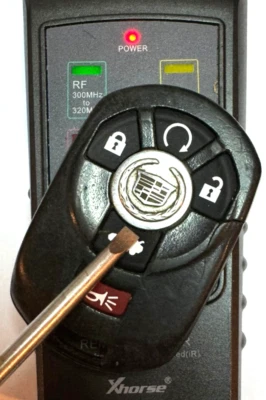 OEM 2005-06-2007 CADILLAC STS KEYLESS REMOTE CAR KEY FOB M3N65981403 15212382 #2 - Image 1 of 4