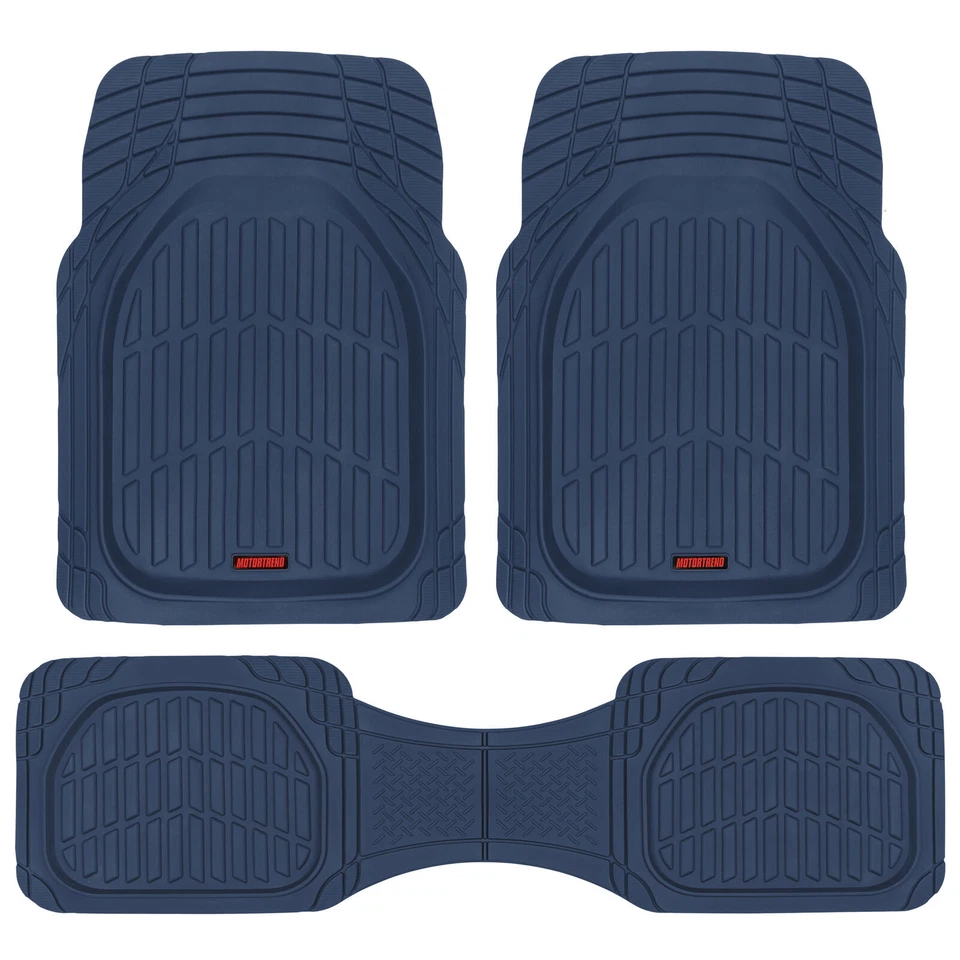 Motor Trend Original FlexTough Deep Dish All Weather Car Floor Mats Front & Rear - Image 1 of 1