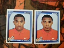 WILLIAN 2008-09 Panini UEFA Champions League Sticker Soccer ROOKIE LOT 2 #481