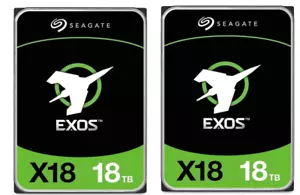 36 TB 2x Seagate Exos HDD X18 18 TB 3.5" 7.2K ST18000NM005J SAS disco duro - Imagen 1 de 1