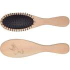 'Witch On Broomstick' Wooden Hairbrush (HA00036149)