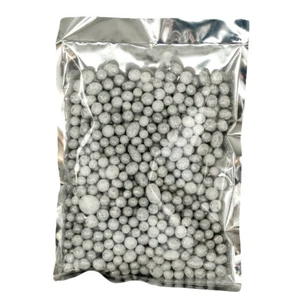 (EUR 8,93 / L) Deko-Kügelchen Silber 666ml Streudekoration Weihnachten Glitzer - Bild 1 von 2