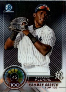 2018 Bowman Chrome Scouts Top 100 Baseball Card Pick