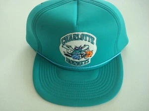 CHARLOTTE HORNETS AÑOS 80 90 GOLF PLAYA SNAPBACK GORRA GORRA DE COLECCIÓN S4 - Imagen 1 de 5