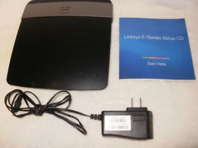 Linksys(CISCO) E2500 N600 dual-band 4 port wi-fi router with setup CD - Image 1 of 2