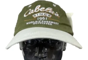 NWT Vtg Cabela's Since 1961 Hunting Fishing Hat Cap World's Foremost Outfitter - Picture 1 of 6