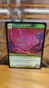 EYE OF THE STORM World of Warcraft W.O.W. Foil Holo 2010 Trading Card 204/208 - Picture 1 of 2