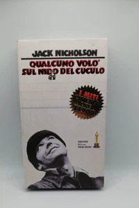 Qualcuno volò sul nido del cuculo con Jack Nicholson VHS  - Foto 1 di 2