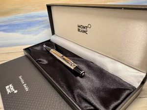 MONTBLANC Boheme Stainless Steel Noir Black Gem Stone 0.9mm Mechanical Pencil - Picture 1 of 10