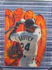 1994 Flair Ken Griffey Jr Hot Gloves Die-Cut #3 Seattle Mariners