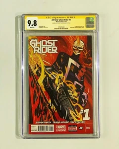 All-New Ghost Rider 1 CGC 9.8 SS Sig & Sketch Gabriel Luna 1st App Robbie Reyes - Bild 1 von 2