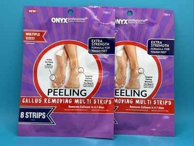 Removedor de callos ONYX Professional 8 tiras fuerza extra para pies duros 72911 Foto 1 de 3