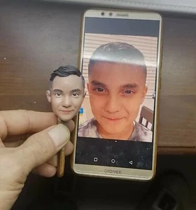 Customize 1/6 Head Carved Model Female male boy girl personal F 12" Figure - Picture 1 of 10