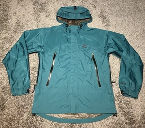VTG LL BEAN All Conditions Outdoor GORE-TEX Hooded Waterproof Rain Jacket Gorp M - Picture 1 of 9