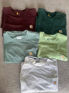 Paket-5 /XL Carhartt Herren T-Shirts J-120 Loc - Bild 1 von 8