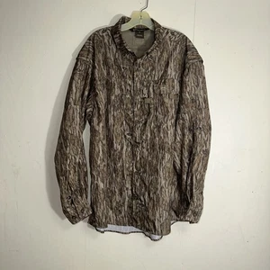 Banded Camouflage Mossy Oak Bottomland Lightweight Vented Shirt Men XL - Picture 1 of 19