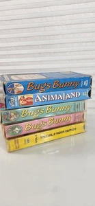 5 Vhs Vintage Cartoon Lot - Picture 1 of 14