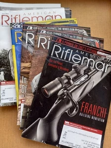 AMERICAN RIFLEMAN Magazine Lot of 9 2017 2018 - Imagen 1 de 10