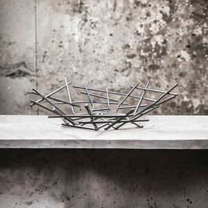 Alessi Blow up desgin fruit bowl stainless steel inox 18/10 fratelli campana - Bild 1 von 4