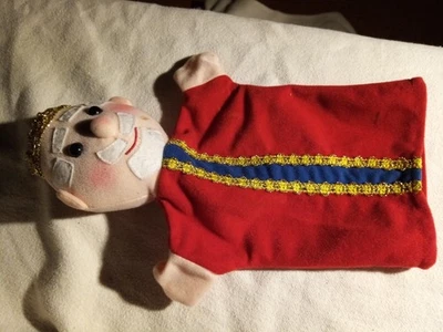 Handpuppe König Puppenspiel Kaspertheater Kinder Rollenspiel - Bild 1 von 2