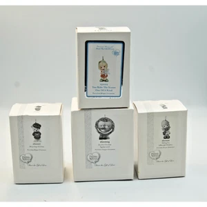 Precious Moments 2016 & 2015 Ornamente Porzellan Ornamente 4 Stück - Neu - Bild 1 von 9