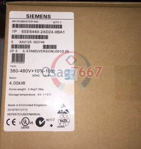 1 Stück NEU Siemens Wandler MM440 6SE6440-2AD24-0BA1 4KW - Bild 1 von 3