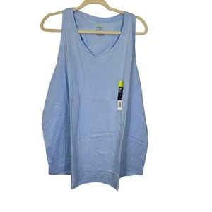 Camiseta sin mangas Tek Gear azul polvo absorbente de humedad talla 2X - Imagen 1 de 4