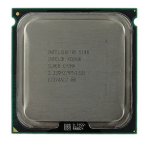 Intel Xeon 5140 Dual-Core 2.33GHz SLAGB 4MB L2 1333MHz FSB LGA771 CPU Processor - Picture 1 of 1